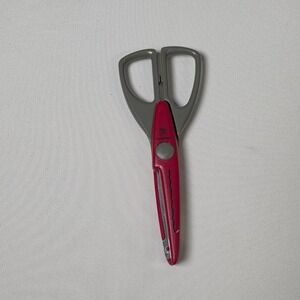 Provo Craft Paper Edger Scissors Pink Grey Wavy Decorative Edge Shears 34-0026